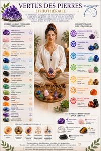 vertus des pierres lithothérapie