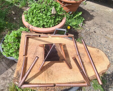 kit pyramide format kh&eacute;ops mod&egrave;le clasique pour r&eacute;alisation pyramide &eacute;lectroculture ou m&eacute;ditation