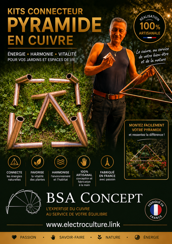 kit connecteur pour réalisation pyramide