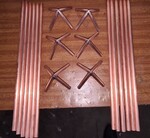 octa&egrave;dre cuivre solide de platon