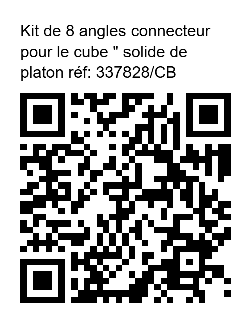 Payer cet article en 4 x sans frais Cliquez sur le logo PayPal ci-dessus ou scannez le QR code.