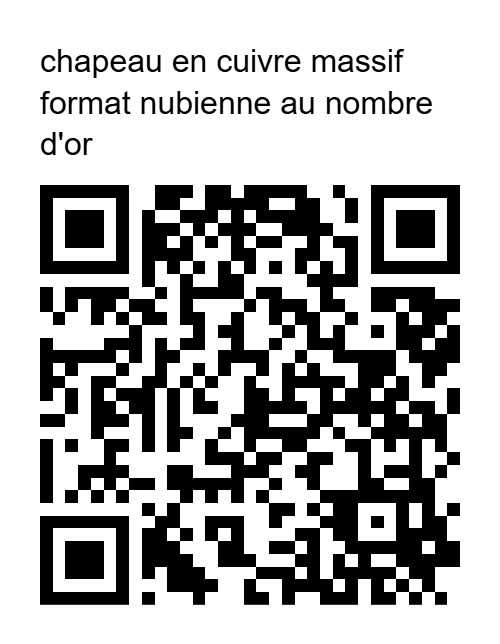 Payer cet article en 4 x sans frais Cliquez sur le logo PayPal ci-dessus ou scannez le QR code.