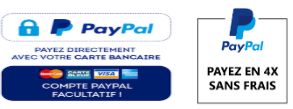 Paiement 4x paypal par CB compta facultatif